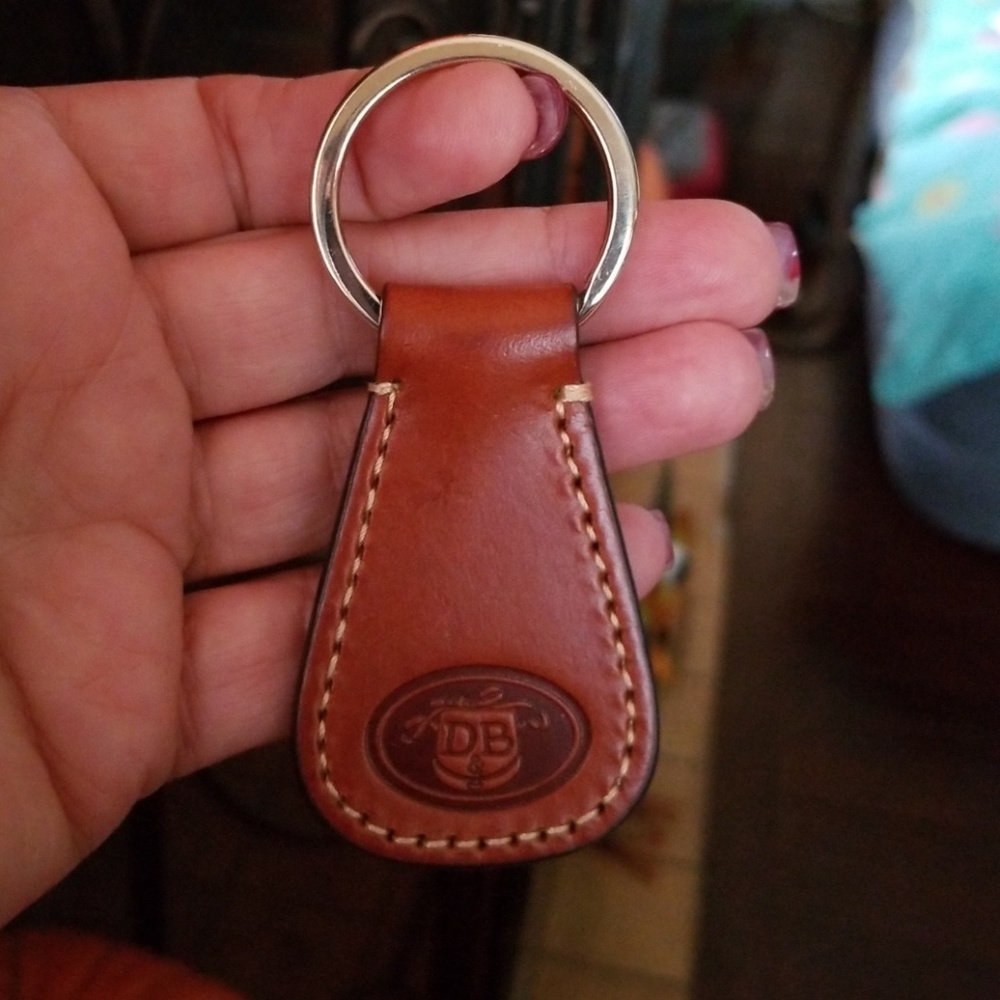 Dooney &Bourke leather keychain